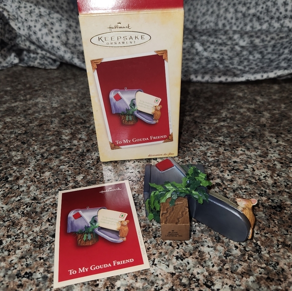 "To My Gouda Friend" Ornament from Hallmark - Picture 3 of 9